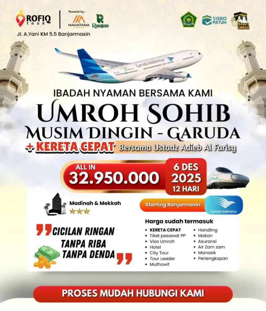 UMROH SOHIB BULAN DESEMBER