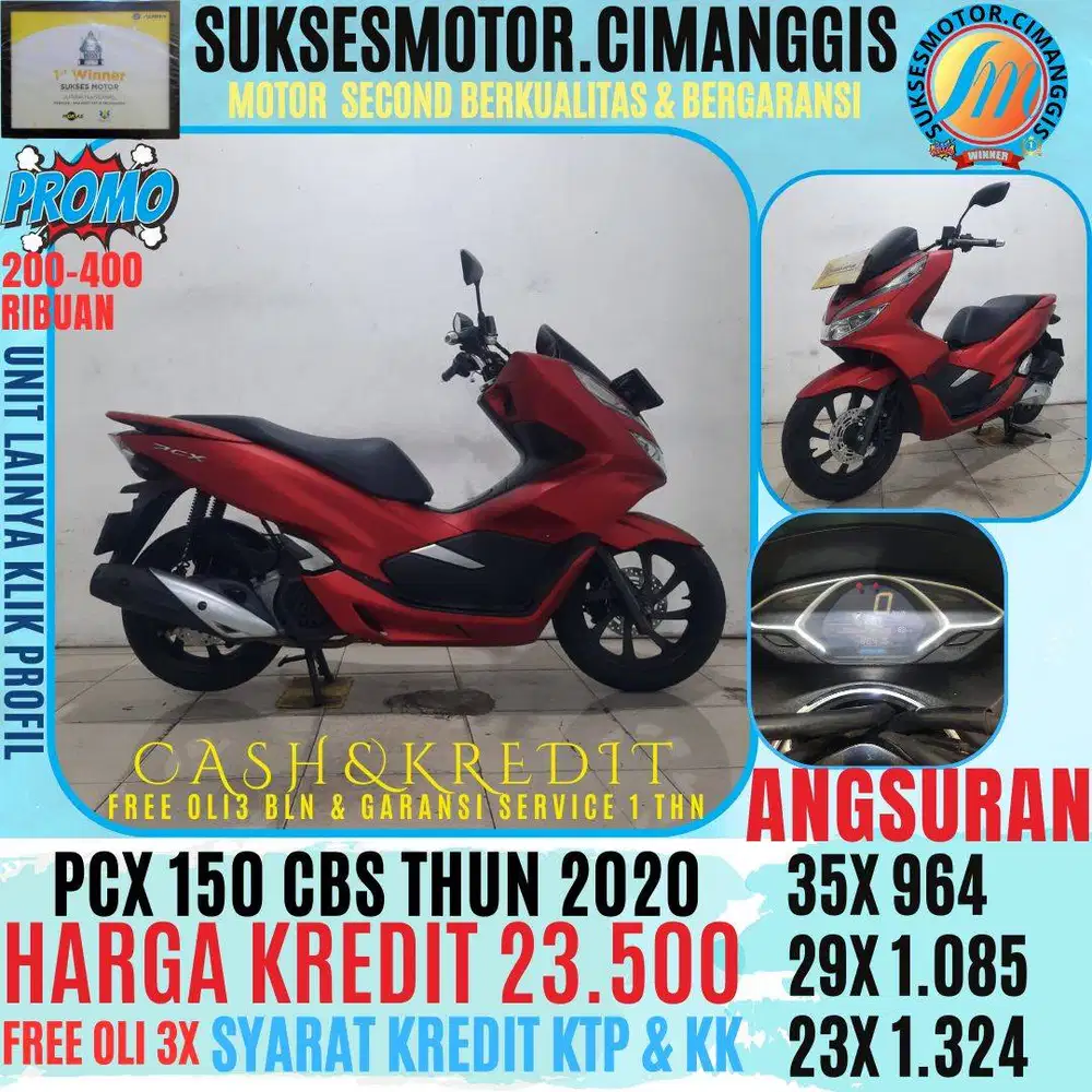 PCX 150 CBS CASHBACK UPTO 700 RIBUAN FREE OLI 3 BLN KLIK PROFIL UNITNY