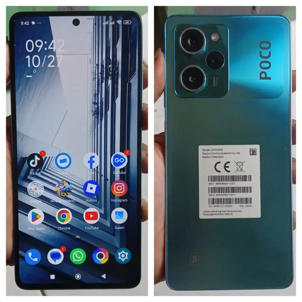 Poco X5 Pro 5G 8/256Gb Amoled Mulus Segel