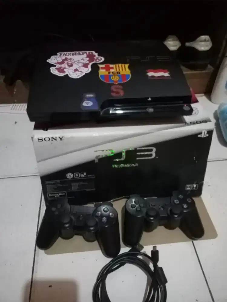 Ps 3slim dan tv polytron
