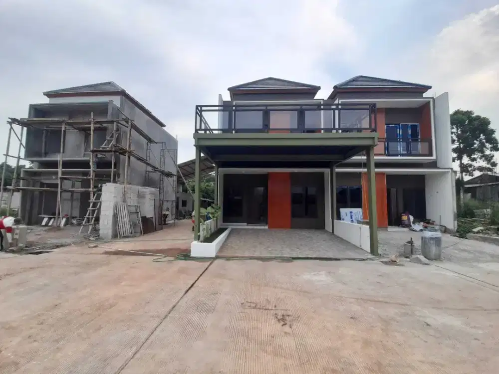 PERUMAHAN BARU SIAP HUNI 2 LANTAI LOKASI STRATEGIS HANYA 48 UNIT DP 0%