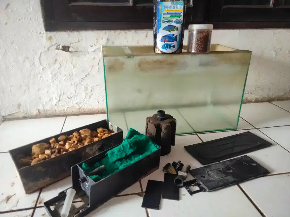 Jual borongan Aquarium/tank  P 60 x L 30 x T 35