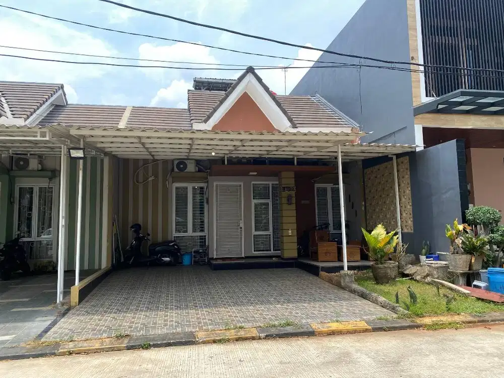 DIJUAL CEPAT! RUMAH HADAP TAMAN UTAMA MUTIARA GADING CITY CLSTR LONDON