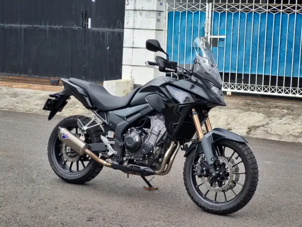 Honda Cb500x modif mulus like new km 1400