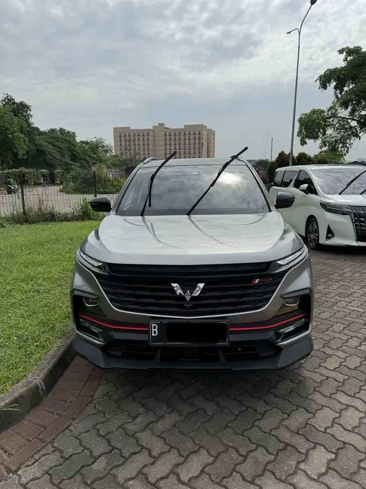Wuling Almaz RS Pro 2021 AT Matic Abu Abu Turbo