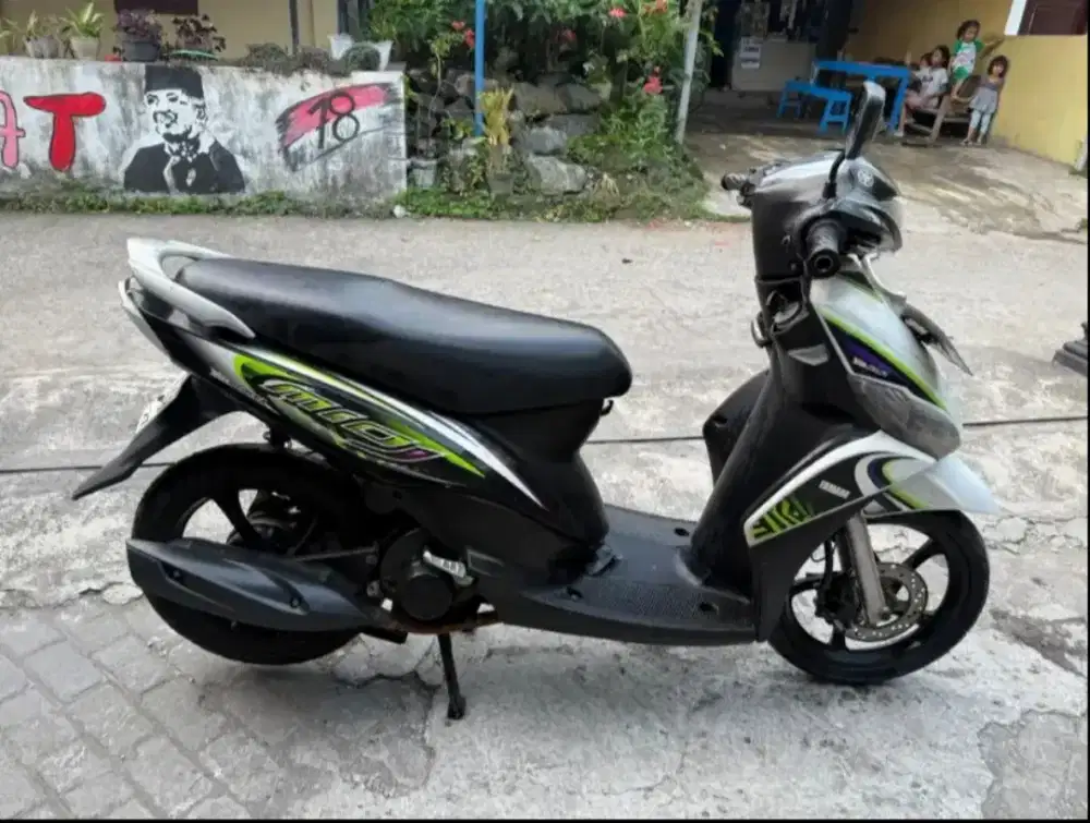 Mio J injeksi THN 2013 plat AB sleman