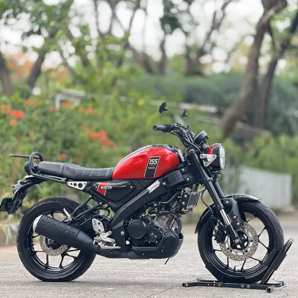 YAMAHA XSR 155 MERAH 2023 KM LOW PAJAK PANJANG SIAP GAS
