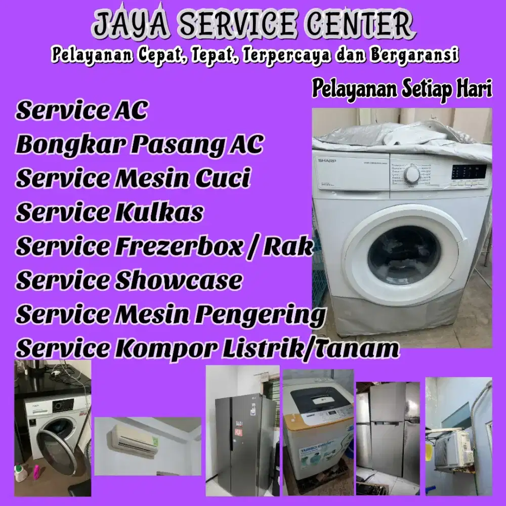 Service Kulkas Frezer Bongkar Pasang Servis AC Mesin Cuci Tambaksari