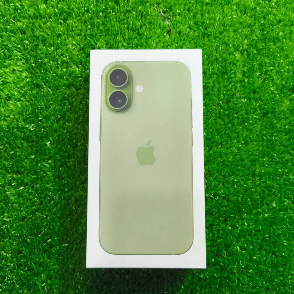 iPhone 17 256GB Sage Kondisi baru segel Garansi blm jalan Garansi Resm