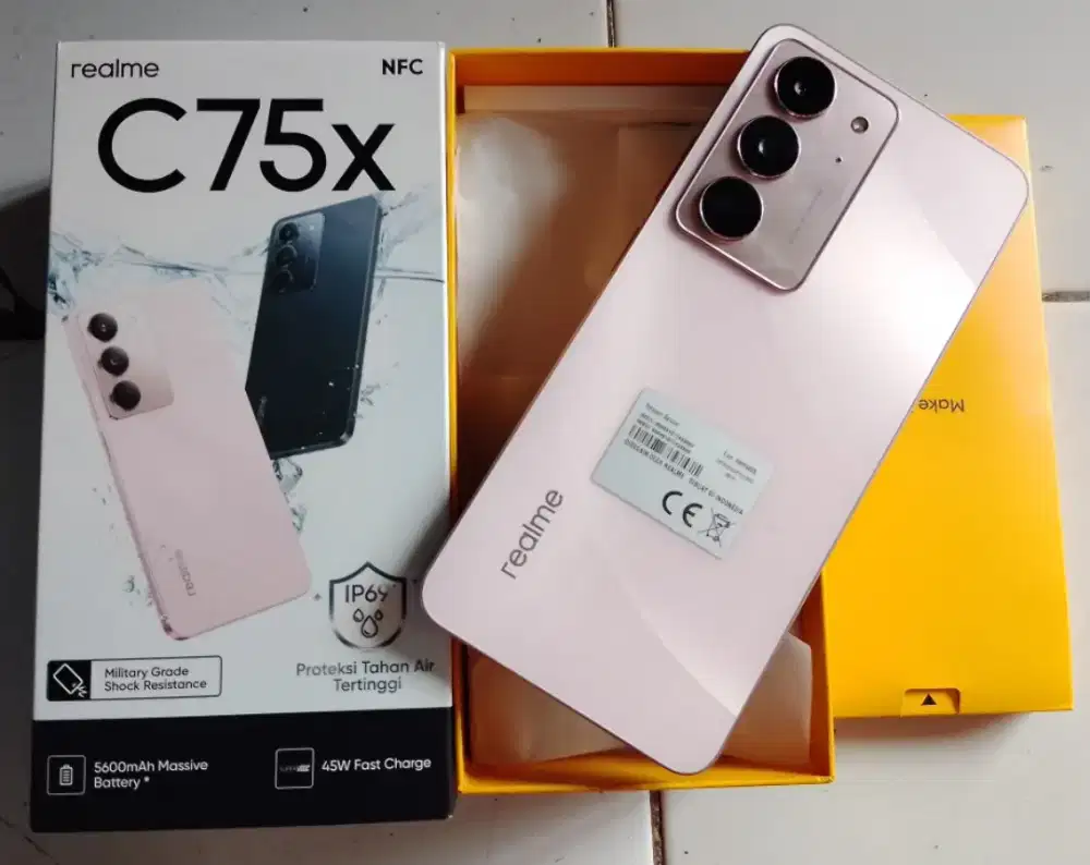 REALME C75X RAM 8+8/128