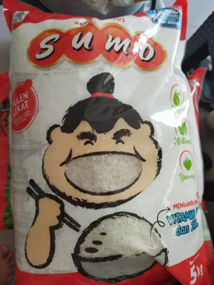 Beras Sumo Merah 5 kiloan
