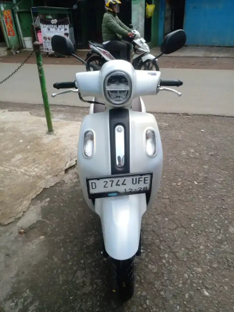 DIJUAL YAMAHA FAZZIO LUX THN 2023 WARNA PUTIH