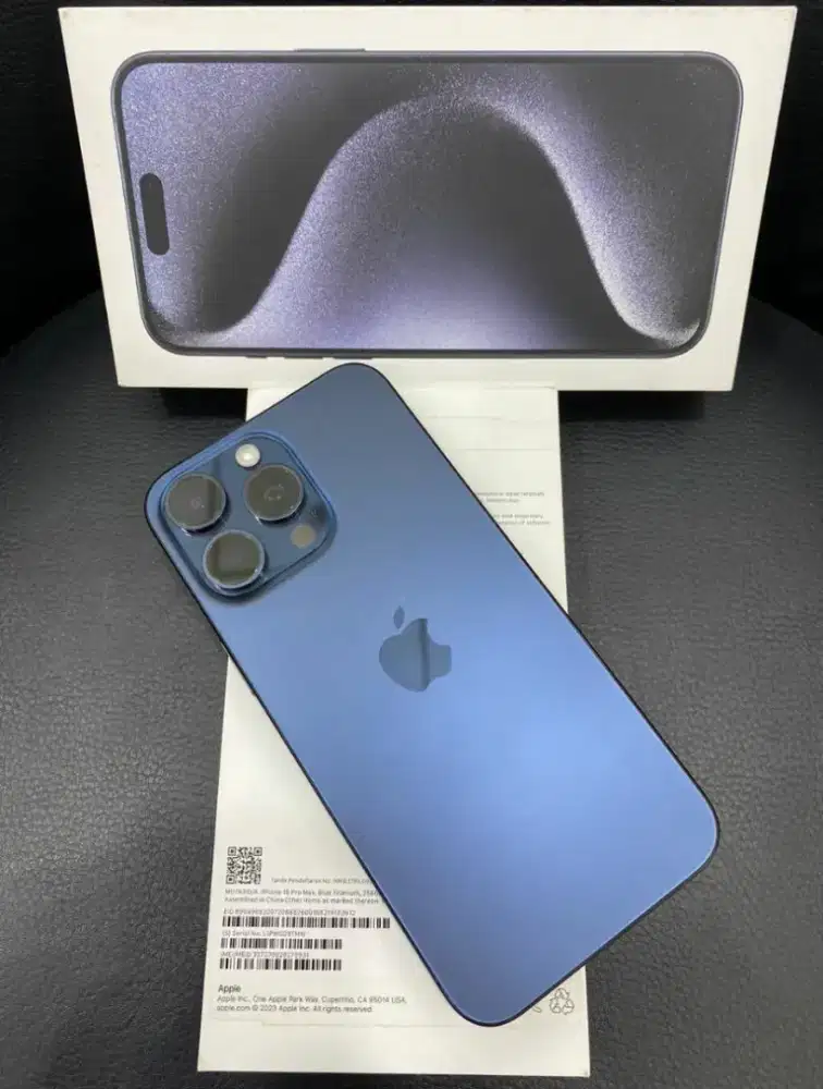 Iphone 15 Pro Max blue 256gb
