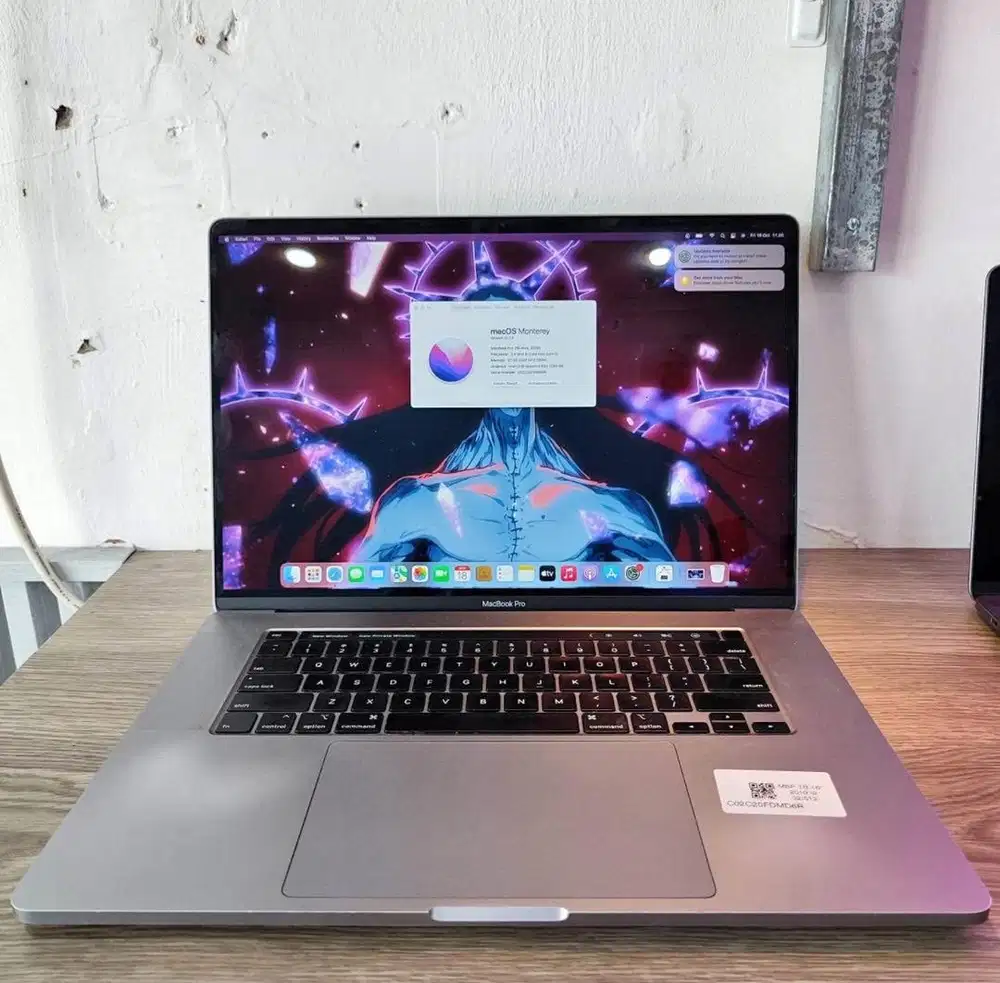 Dijual BU Macbook Pro 2019 16