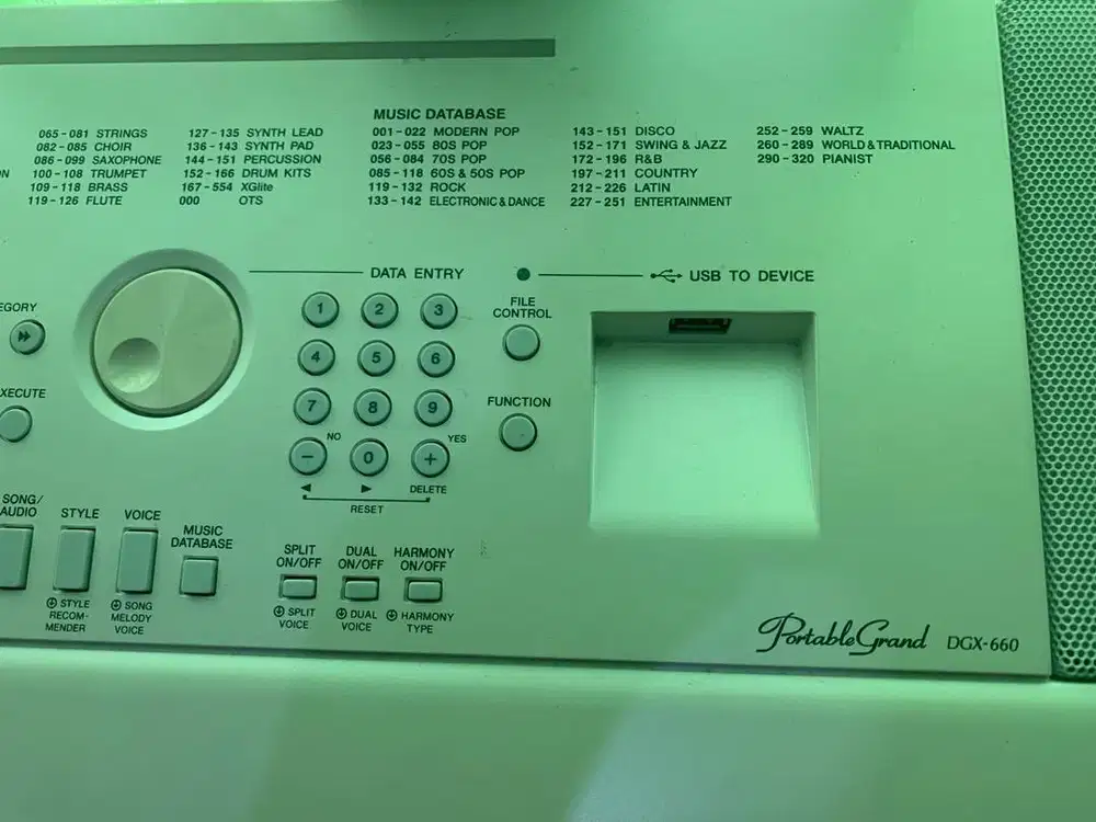 Dijual Yamaha DGX-660