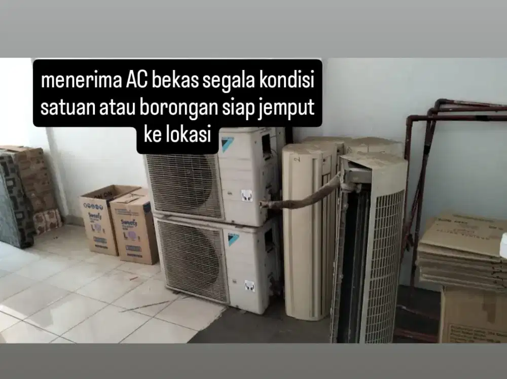 Terima AC bekas