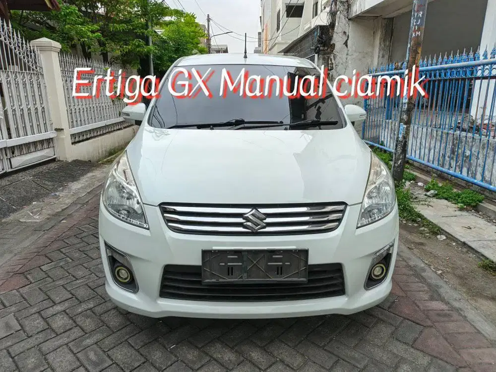 ERTIGA GX 2014 pmk 2015 manual Mt Suzuki Ertiga 1.4 GX manual putih
