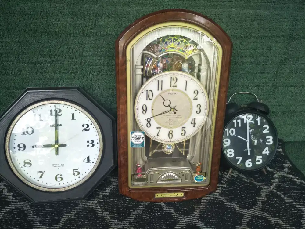 Jam jadul SEIKO lotus quart 3 in i ready stok