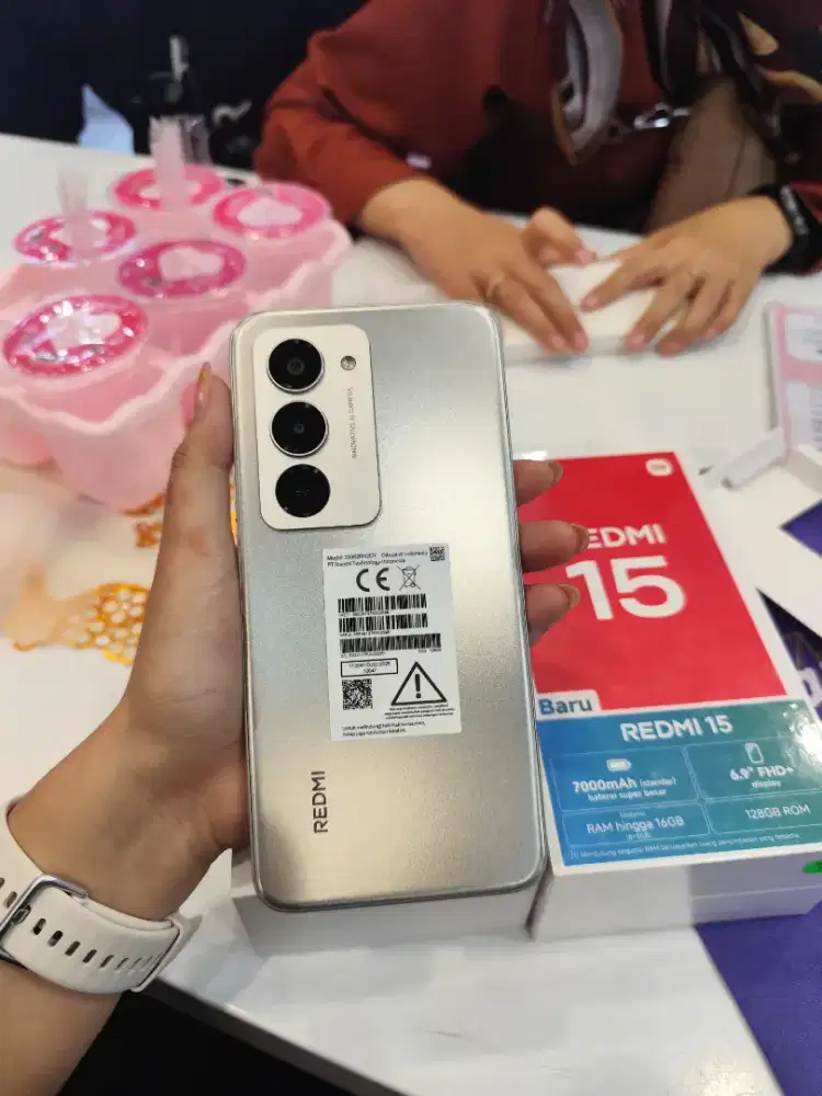 REDMI 15 Ram 8+8/256 Bisa kredit tanpa dp bunga mulai 0%