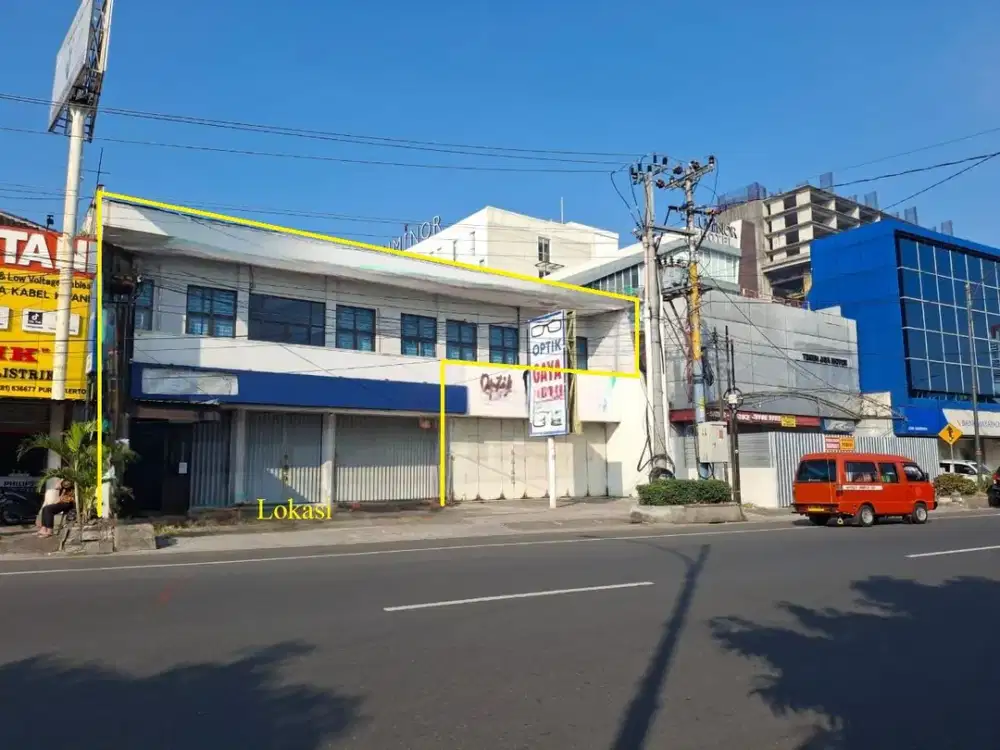 Disewakan Gedung Super Strategis 300 m Alun-alun Purwokerto