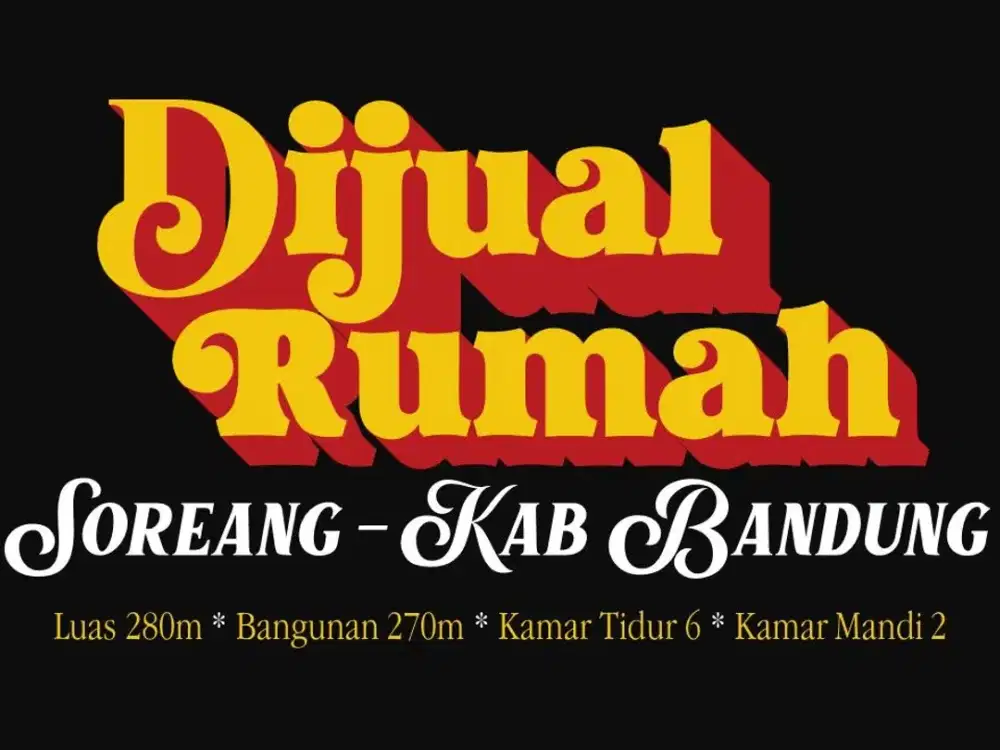 JUAL RUMAH MURAH, SOREANG, KOPO, KAB BANDUNG, CIPATIK, TERS KOPO,