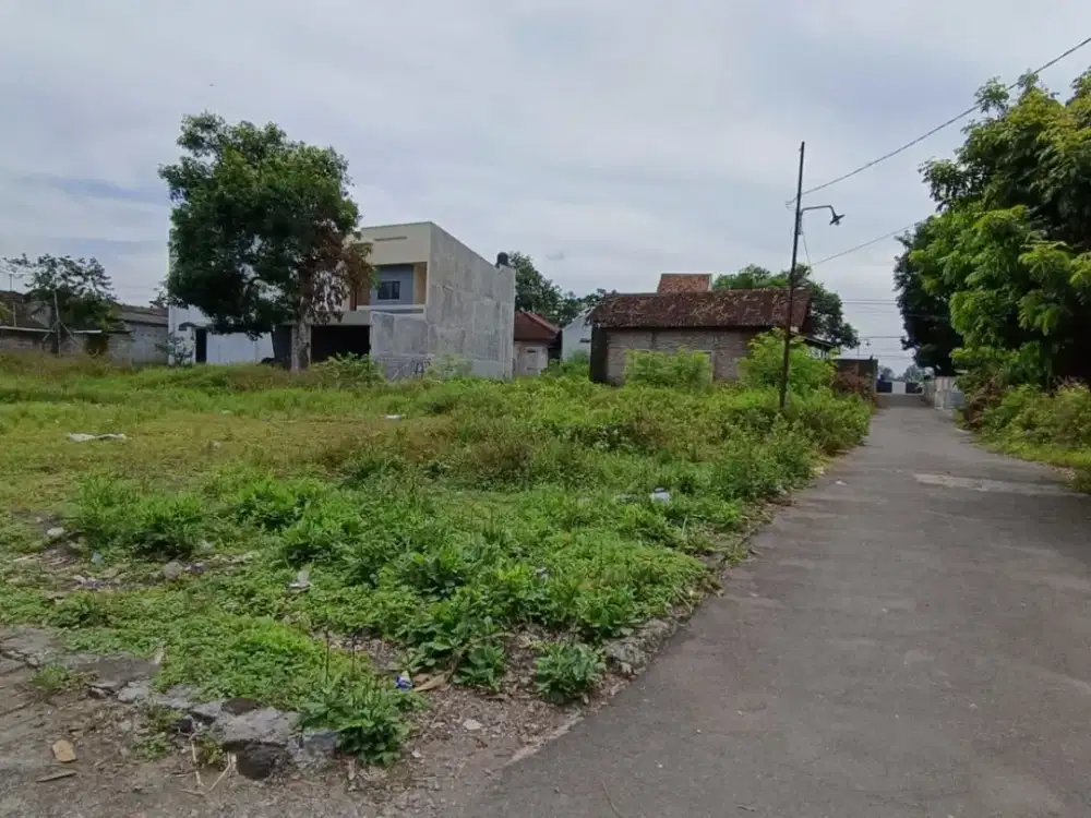 Tanah Siap AJB Seberang Jalan Jogja-Solo