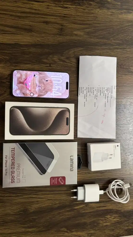 Preloved iphone 15 pro 128gb ibox second mulus