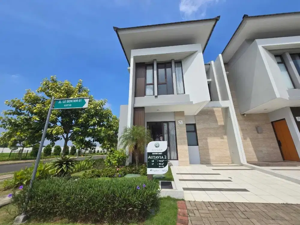 New Cluster Le Sentier Citra Raya Unit Ready Siap Huni DP 0% Free PPN