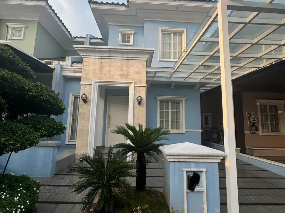 Dijual Rumah 2 Lantai Furnished Murah Banget di Suvarna Siap Masuk