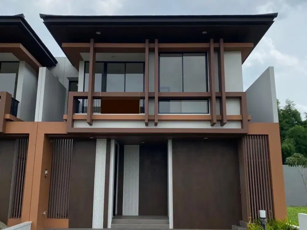 Dijual Rumah Baru 2 Lantai di Suvarna Sertifikat Proses SHM Carport Lu