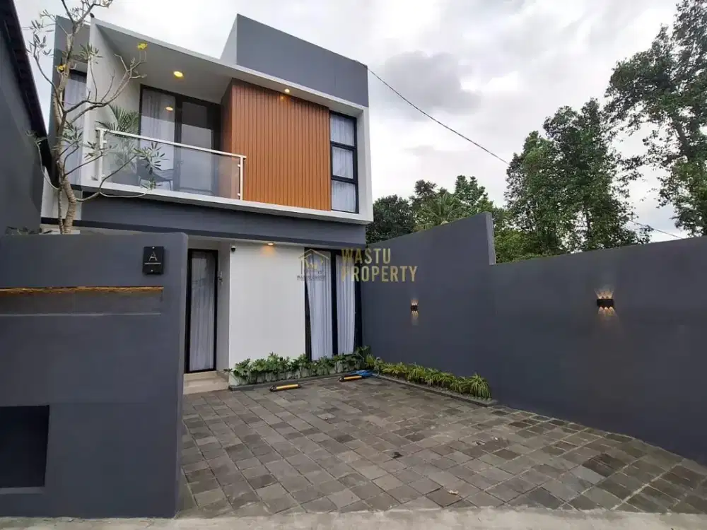 RUMAH MODERN 2 LANTAI DEKAT UII DAN BLUE LAGOON