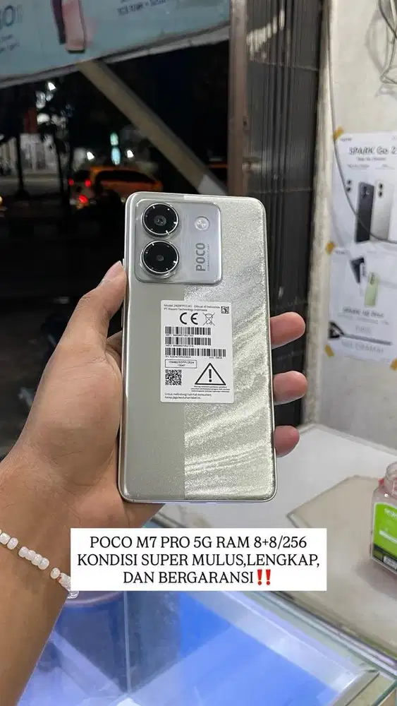 POCO M7 PRO 5G RAM 8+8/256