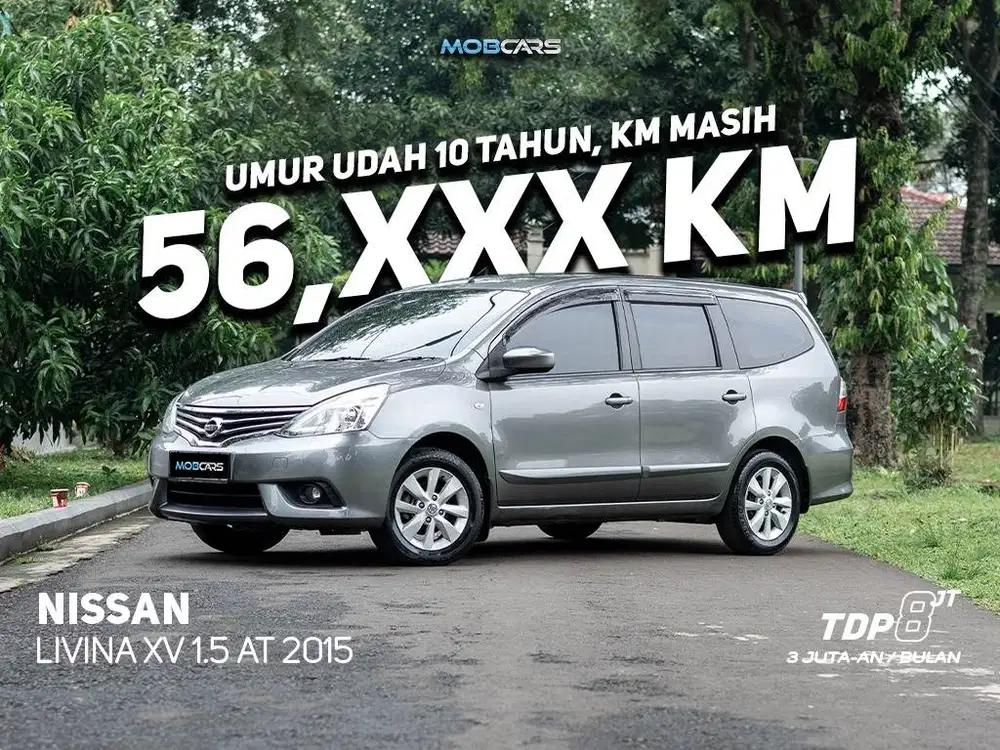 KM LOW GRAND LIVINA XV AT 2015 Nissan MPV AUTOMATIC