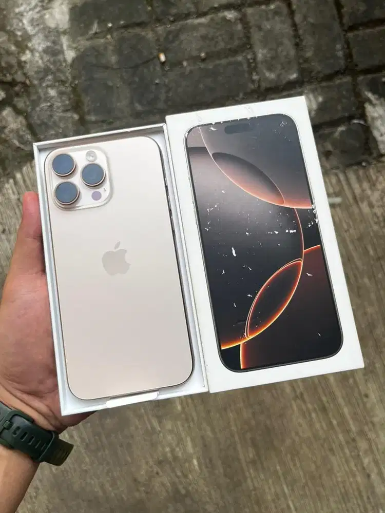 iphone 16 Pro Max 256gb iBox Bh 100% bisa tukar tambah