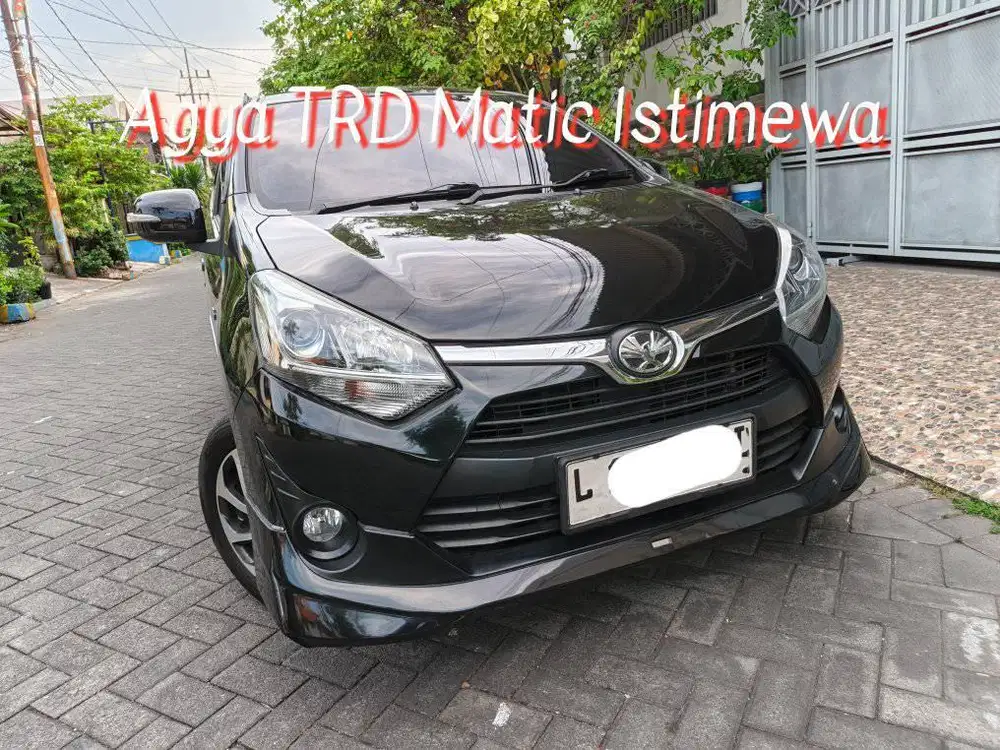 AGYA 2018 pmk 2019 Matic At Automatic Toyota Agya agia TRD metic hitam