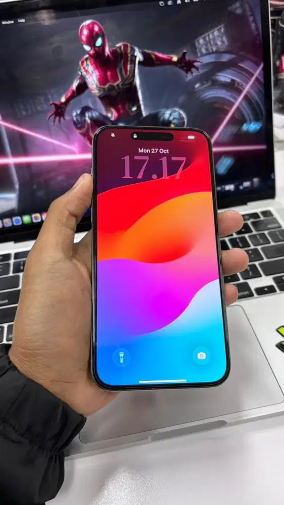 iPhone 15 pro max 256GB natural titanium (hp only)