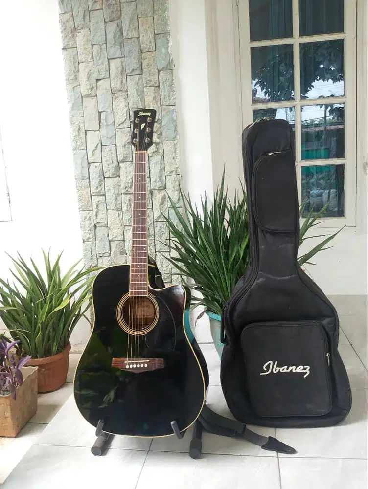 Gitar Akustik Elektrik Ibanez PF15ECE ORI & NORMAL
