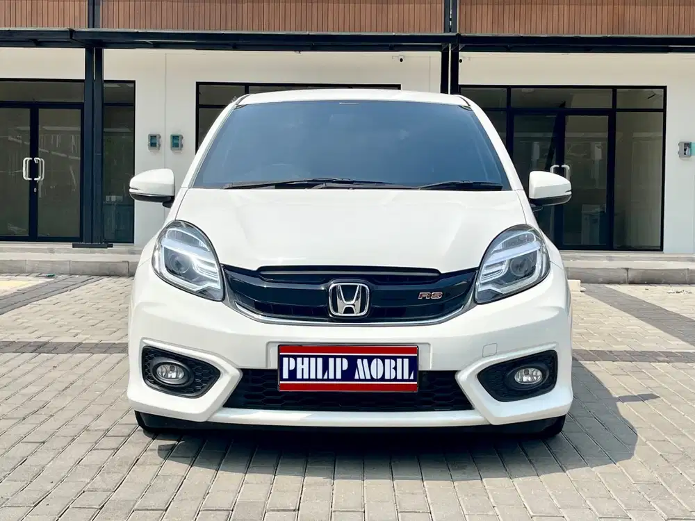 Honda Brio RS 1.2 CVT CKD 2018 Putih Plat B berkualitas prima