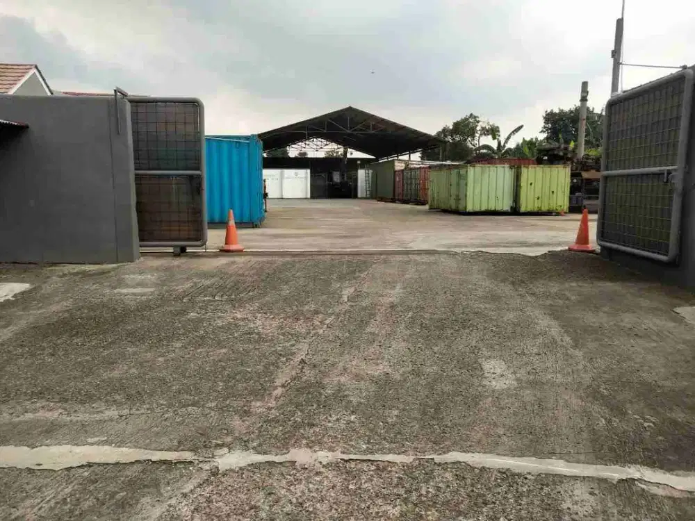 Tanah dijual jati asih bekasi jawa barat jabar dekat cinere mall , Resto mc donald , KFC , tol lingkar timur , pintu tol jati asih ada bangunan gudang