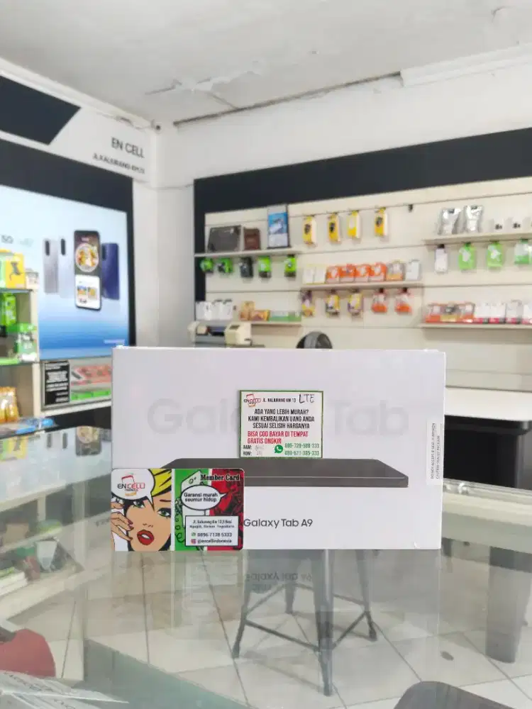 Samsung Tab A9 lte murah di En Cell jakal kn 13,5