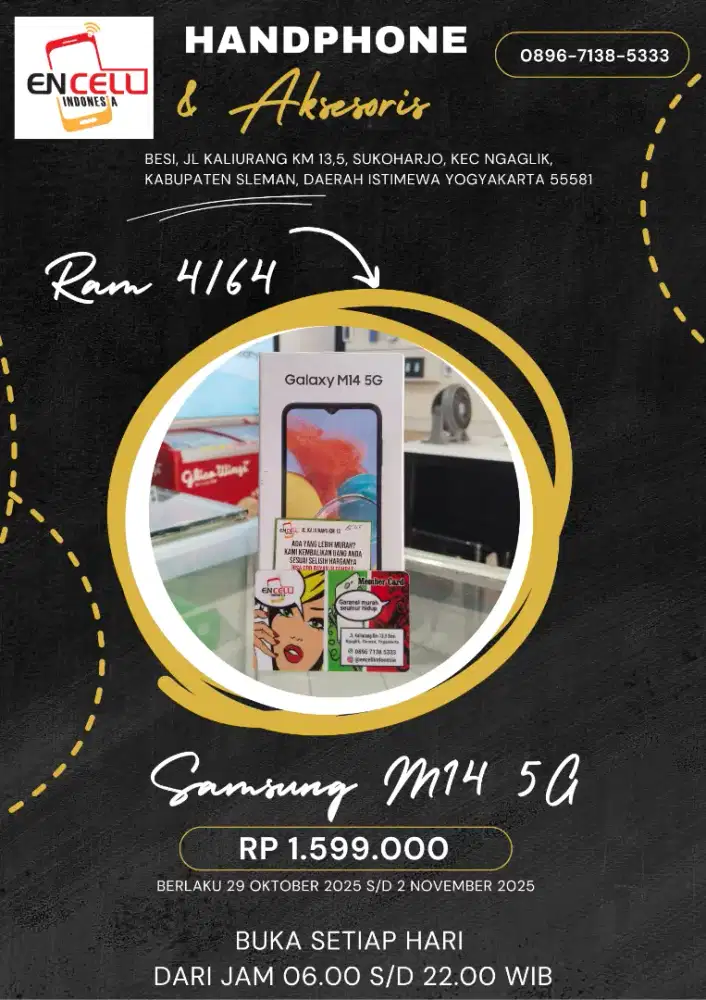 Samsung M14 5G murah di En Cellular