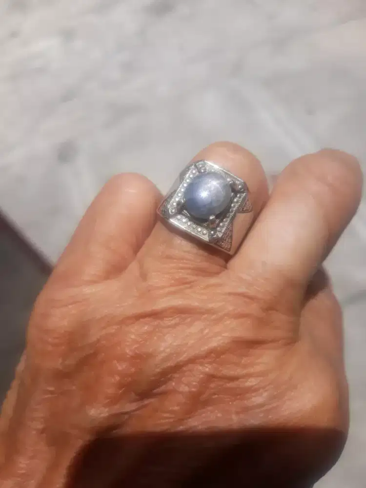 Cincin blue safer seter original