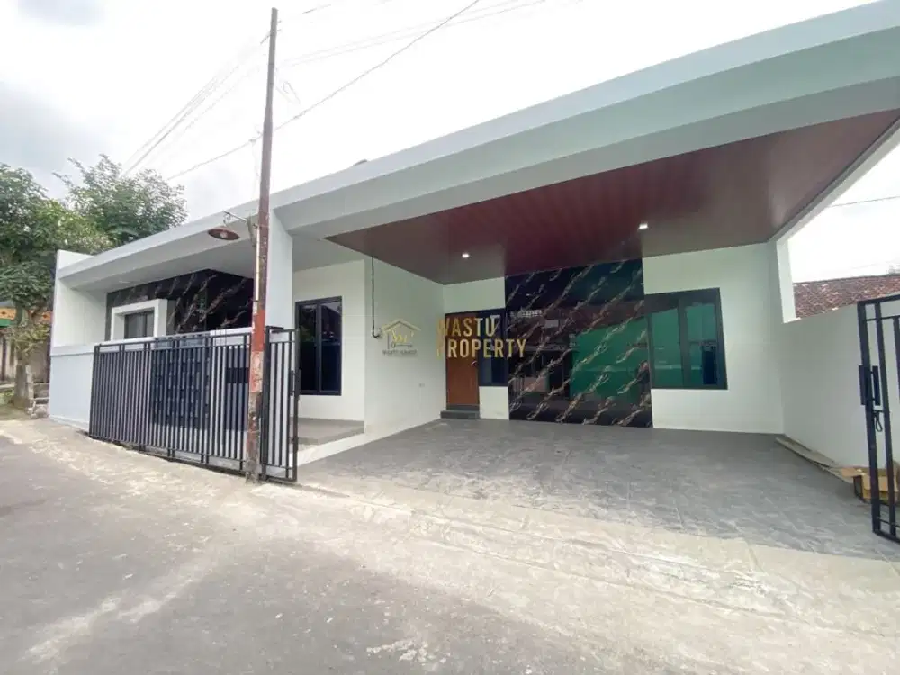 TURUN HARGA! RUMAH MODERN SEMI FURNISH NGAGLIK – FREE AJB DAN BBN