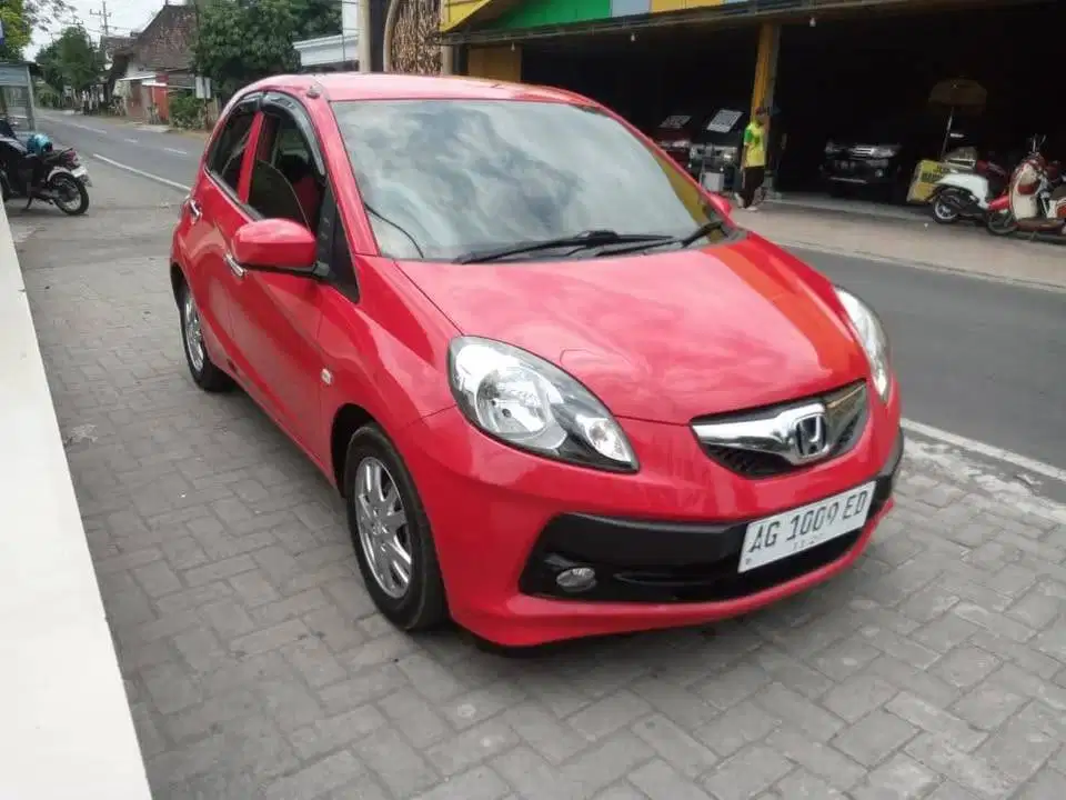 Honda Brio E Satya 2014 Plat AG zainal mobil bekas  sekoto