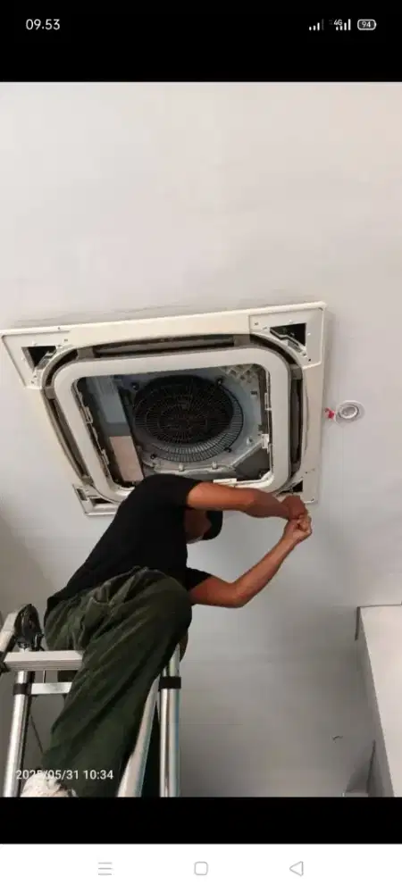 Jasa servis AC kulkas mesin cuci kompa air dll