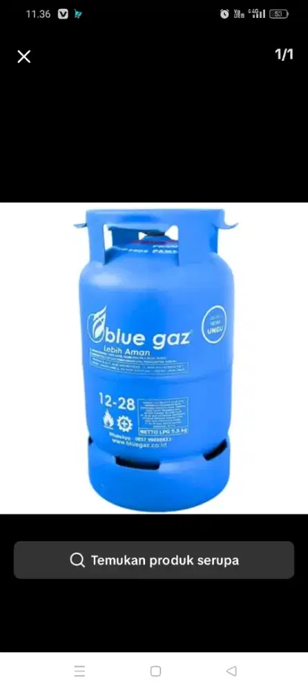 Jual tabung gas kosong