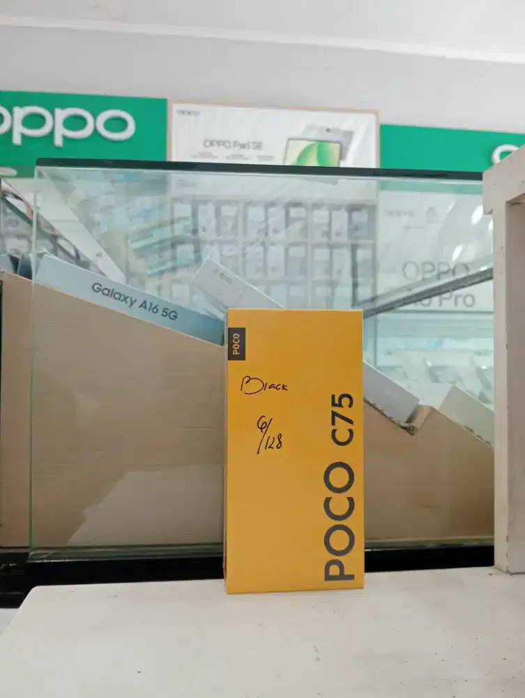 POCO C75 6/128 NEW MURAH QR GADGET