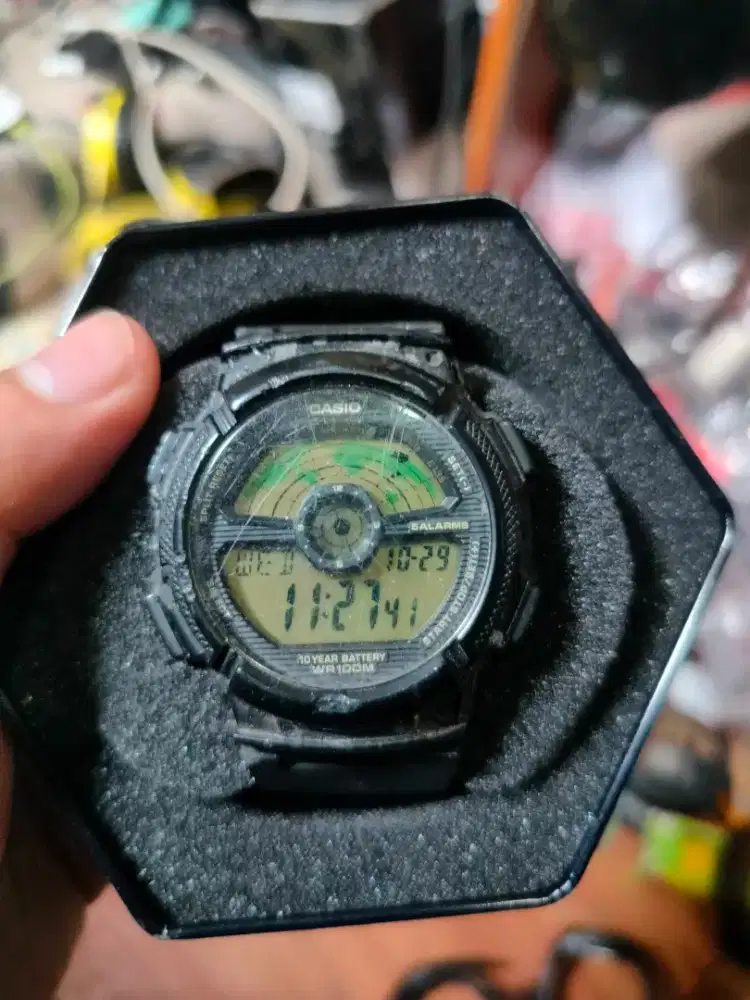 Casio 10 year battery wr 100m