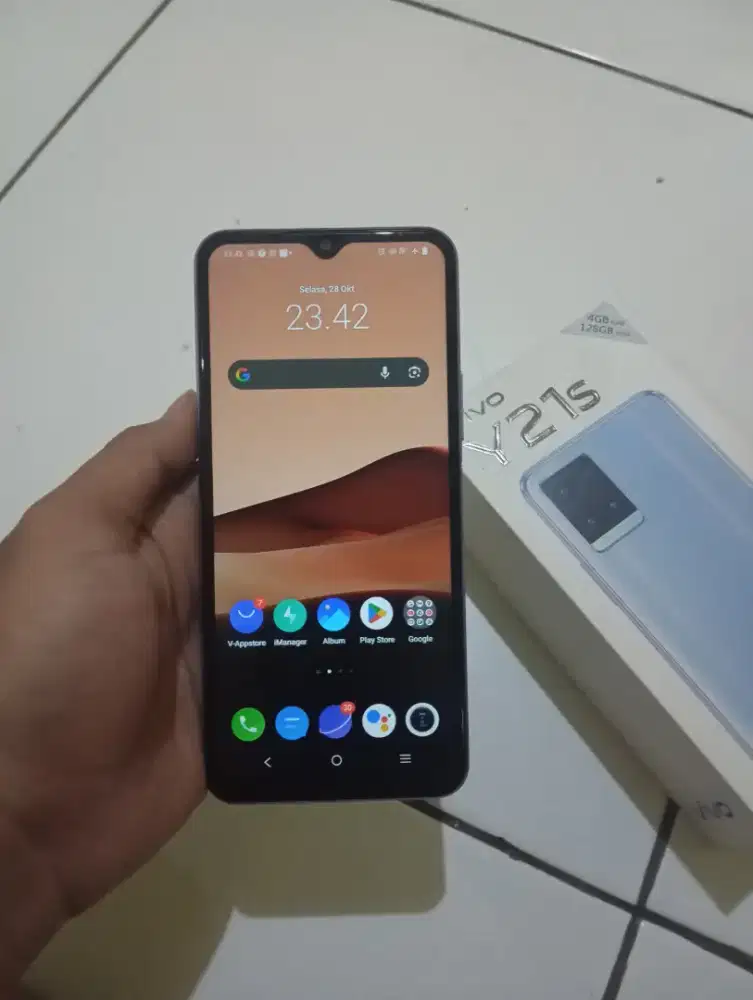 Vivo y21s 4+4/128gb