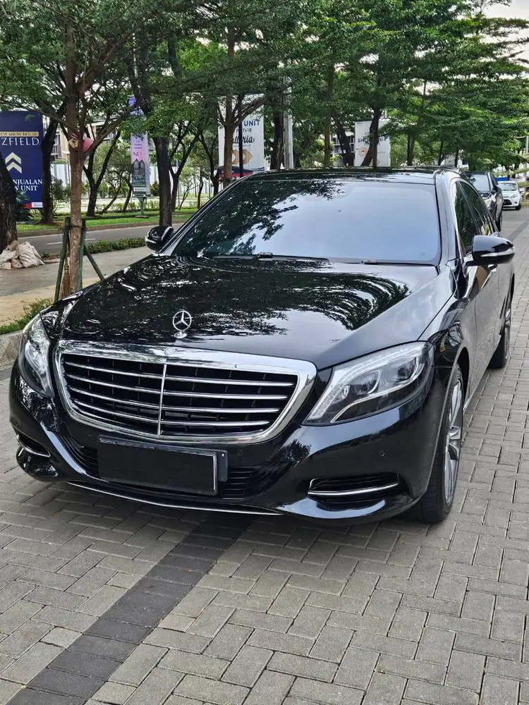 [Kondisi Terbaik!!] Mercedes Benz S400L AT NIK 2017!! Black on black
